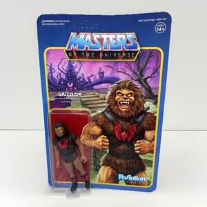 2019 Super7 ReAction - Masters of the Universe - Grizzlor Action Figure - NEW
